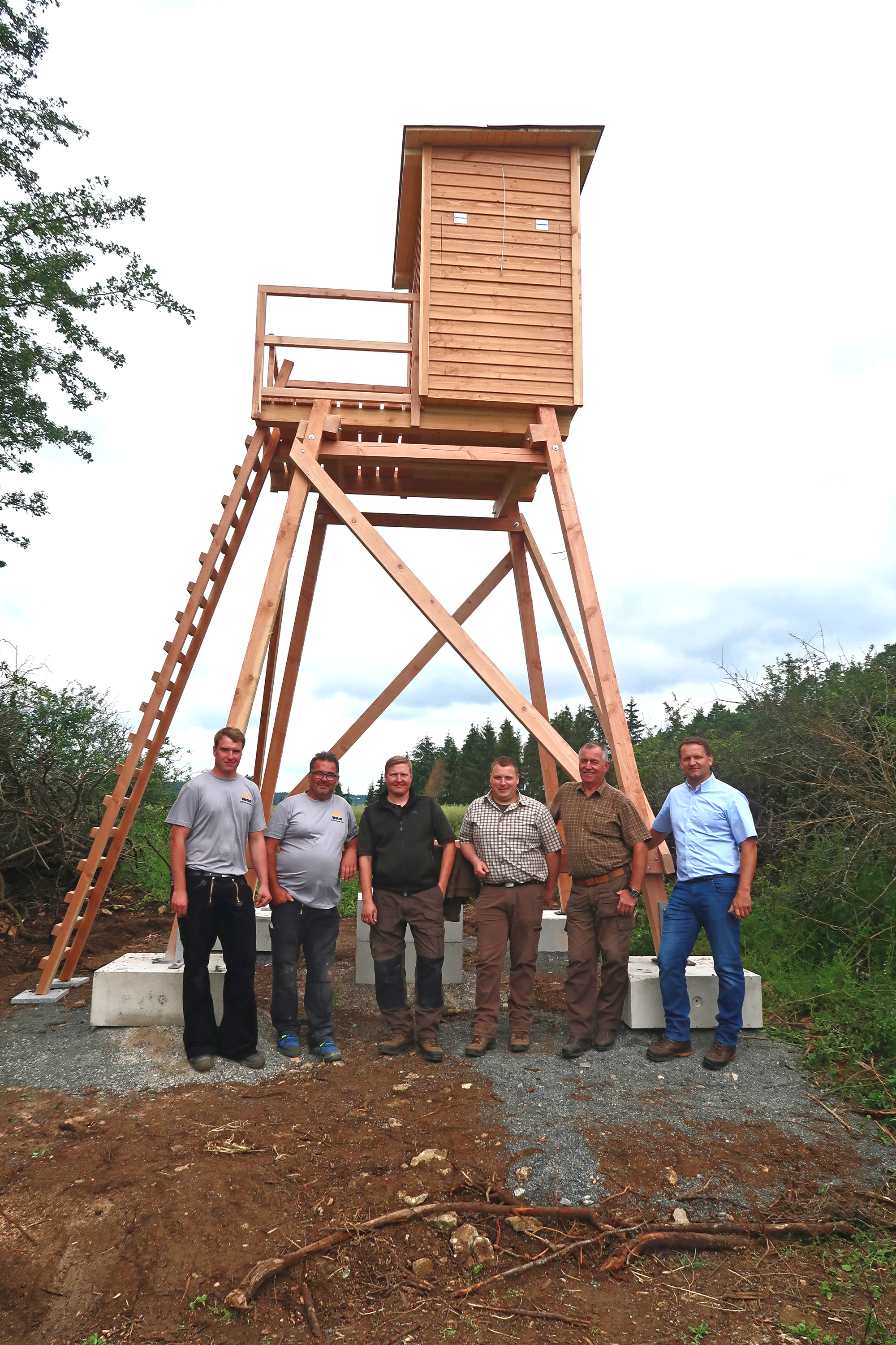 Aufstieg ohne Fall Professioneller Hochsitzbau Unternehmensgruppe