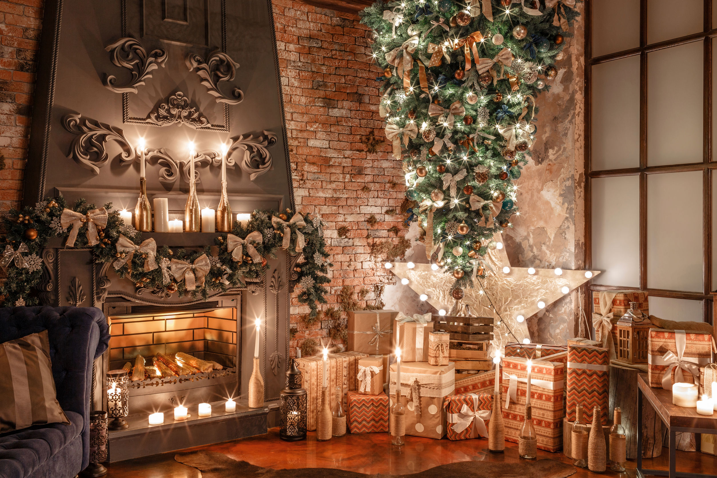Weihnachtsbaume Stehen Kopf Unternehmensgruppe Fischer